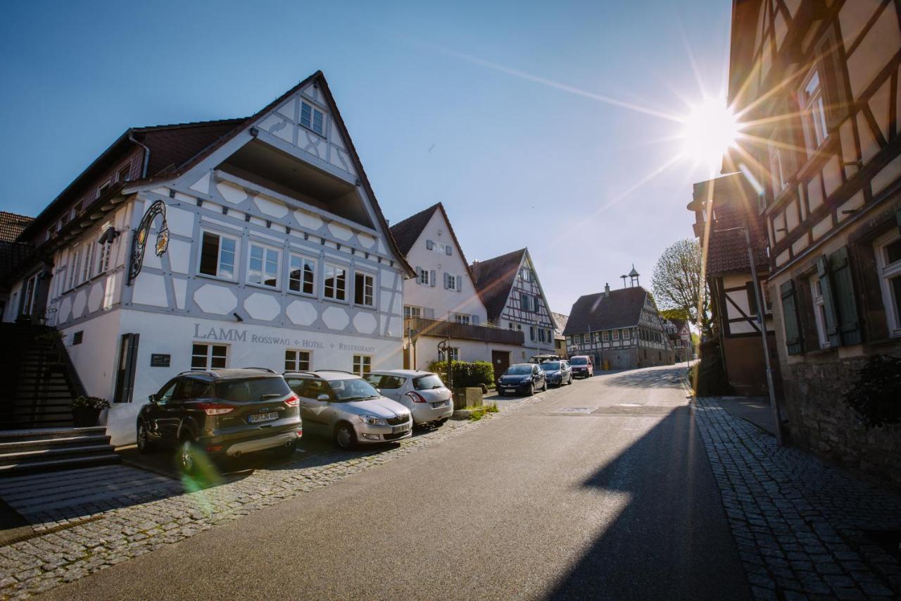 Hotel Restaurant Lamm Rosswag Vaihingen an der Enz Exteriér fotografie